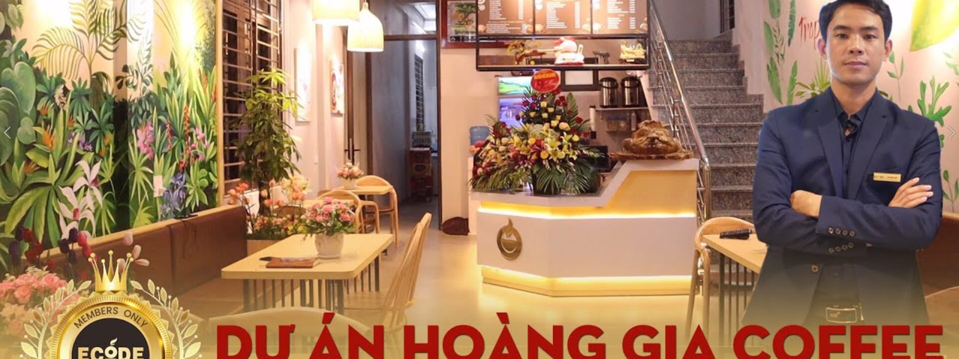 THI CÔNG CÔNG TRÌNH CAFE HOÀNG GIA CAFE