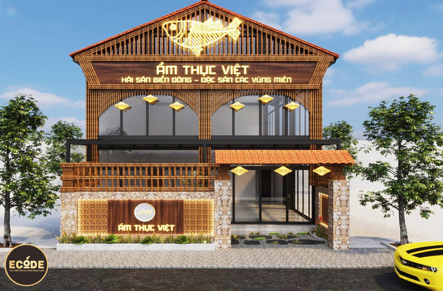 PHONG CÁCH NHÀ HÀNG ĐỒNG QUÊ TÁI HIỆN CUỘC SỐNG LÀNG QUÊ VIỆT NAM