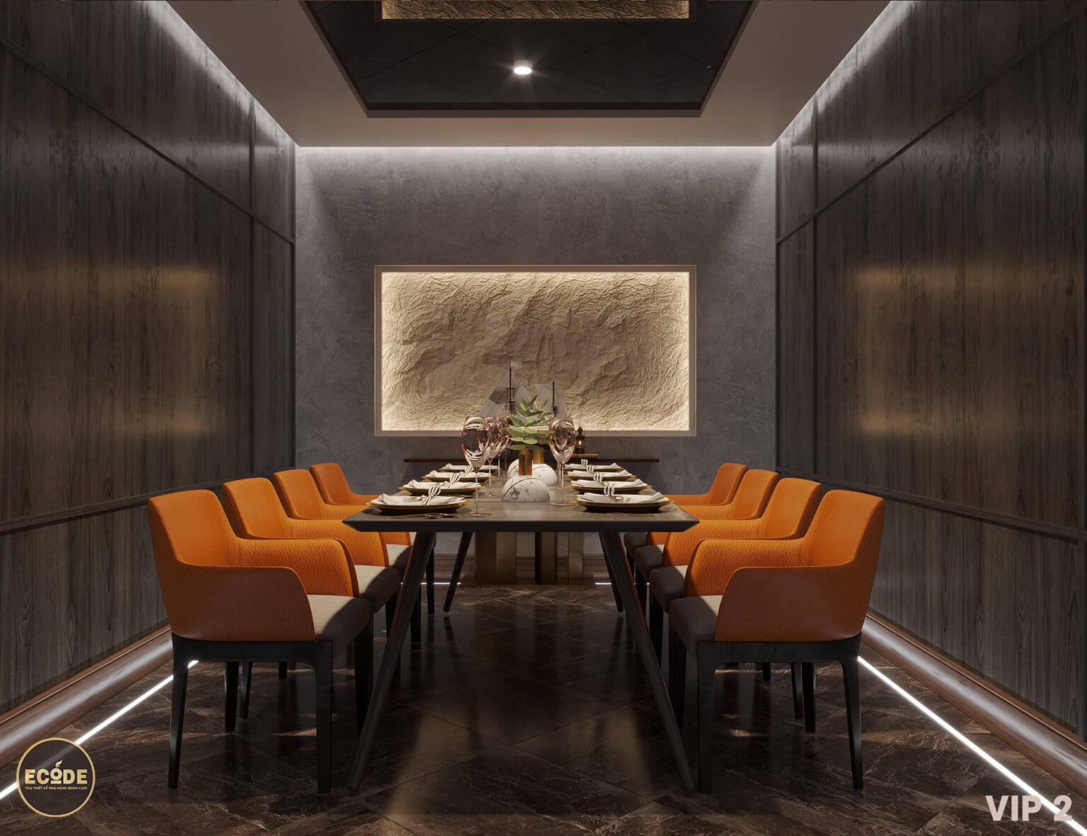 THIẾT KẾ NHÀ HÀNG Elysian Dining - HÀ NỘI - VUA THIẾT KẾ NHÀ HÀNG QUÁN CAFE